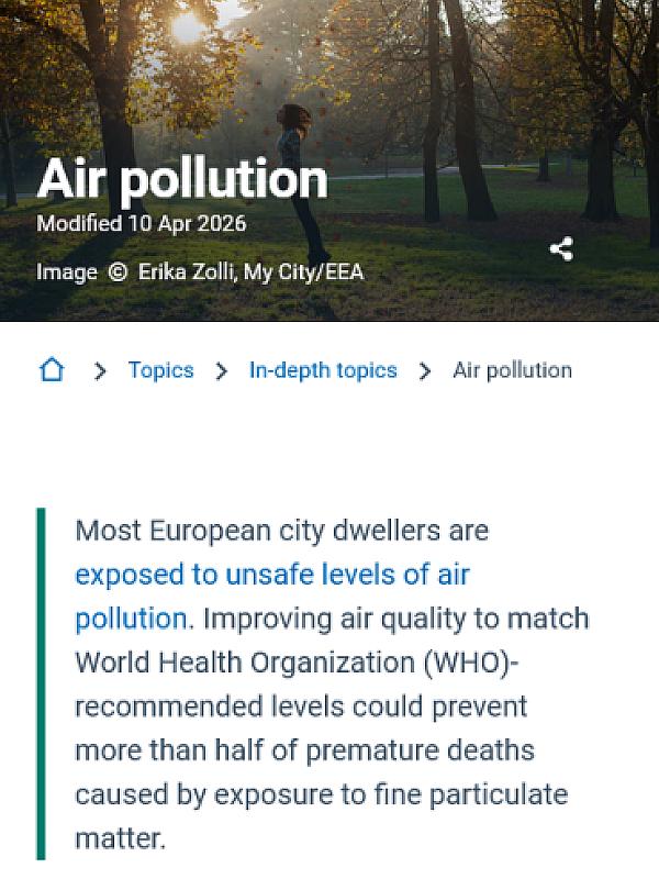 EEA – Air pollution