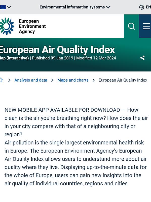 European Air Quality Index