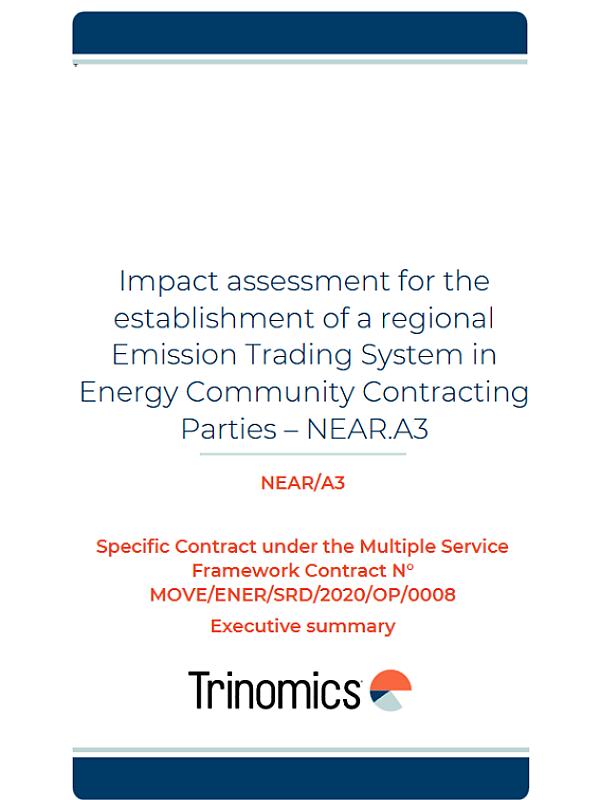Impact assessment for the establishment of a regional Emission Trading System in Energy Community Contracting Parties