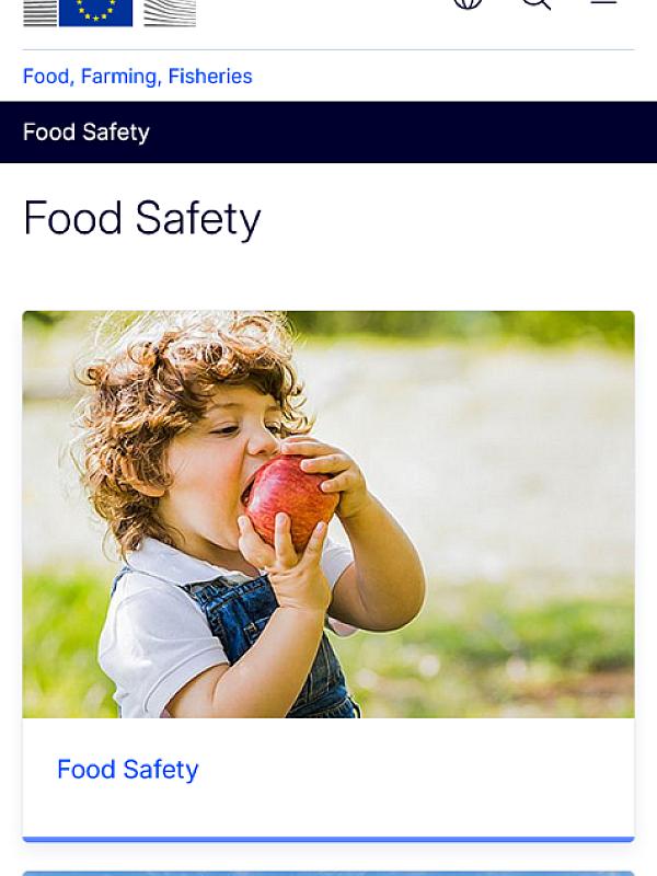 Food safety in the EU