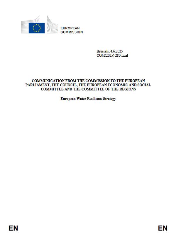 European Water Resilience Strategy