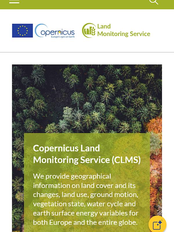 Copernicus Land Monitoring Service (CLMS)
