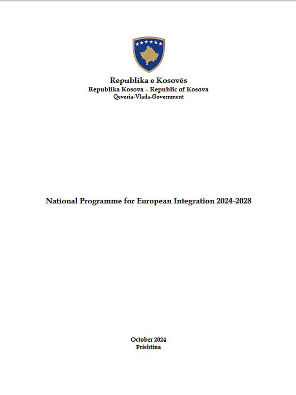Kosovo*: Programme for European Integration (2024-2028)