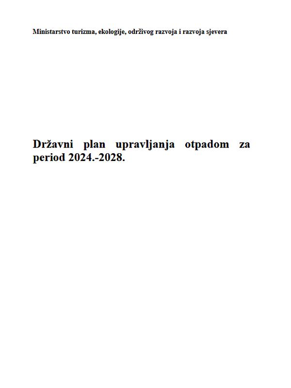 Montenegro: Waste Management Plan (2024-2028)