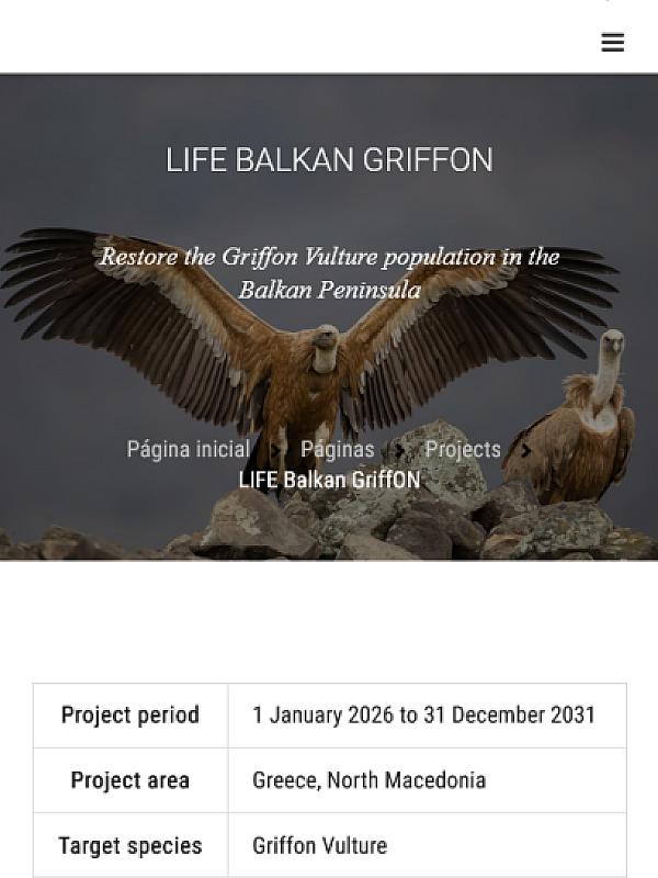 North Macedonia:  LIFE Balkan GriffON project