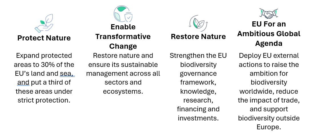 EU Biodiversity Strategy for 2030 Pillars