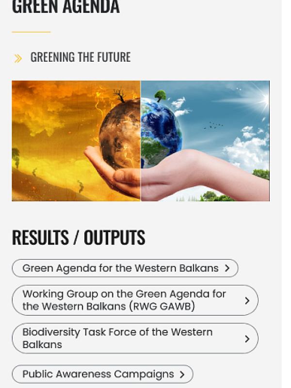 Green Agenda for the Western Balkans